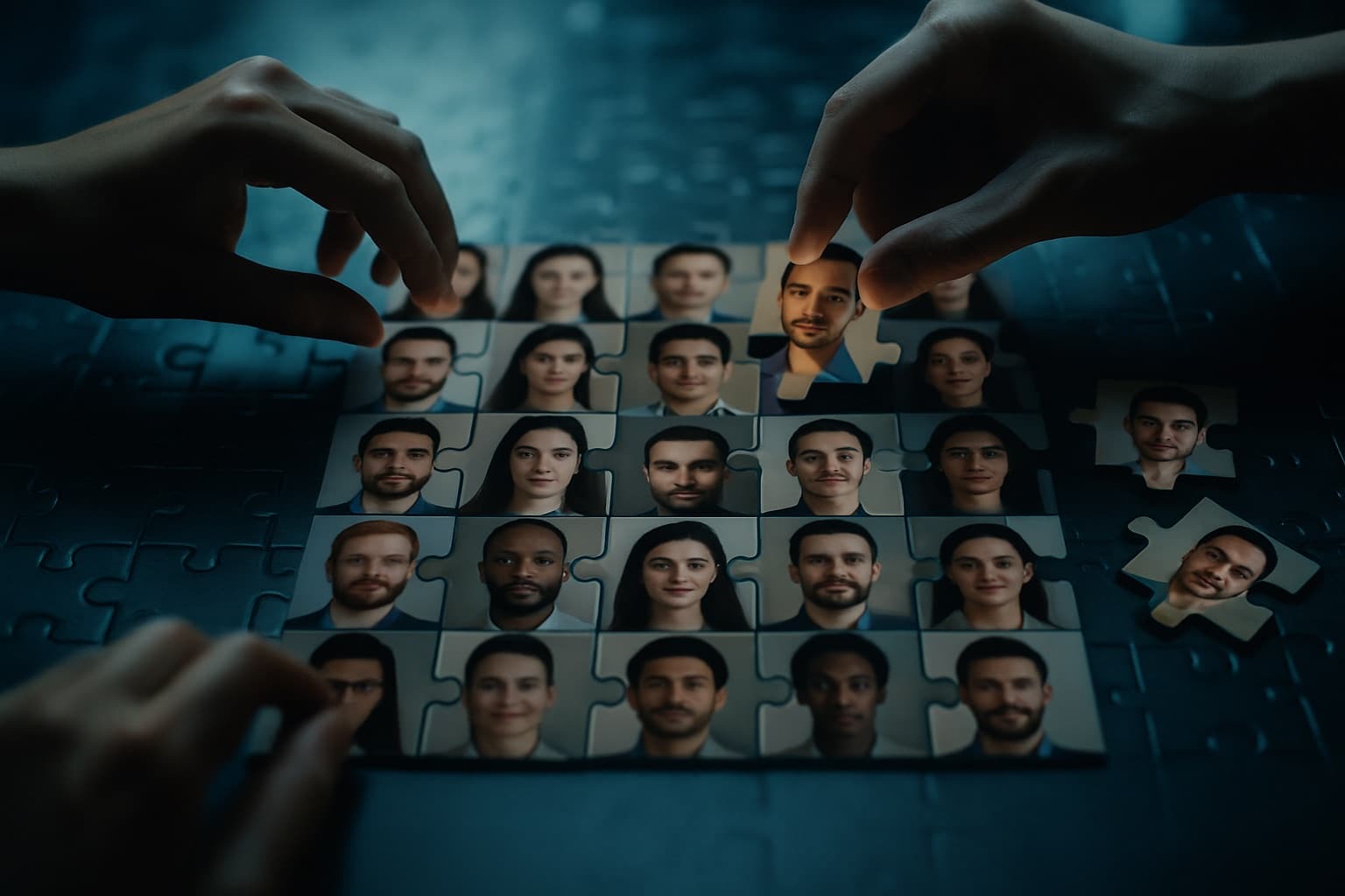 Recherche de compatibilité entre candidats et collectif de travail.